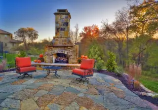 Professional landscaping project in Belton