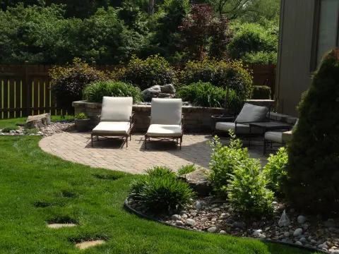 Landscaping installation