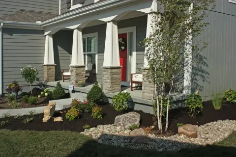 Front porch landscaping
