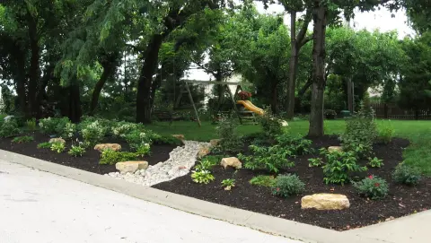 Residential landscaping